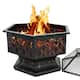 Outdoor Fire Pit Wood Burning Heater for Patio Deck - Bed Bath & Beyond ...