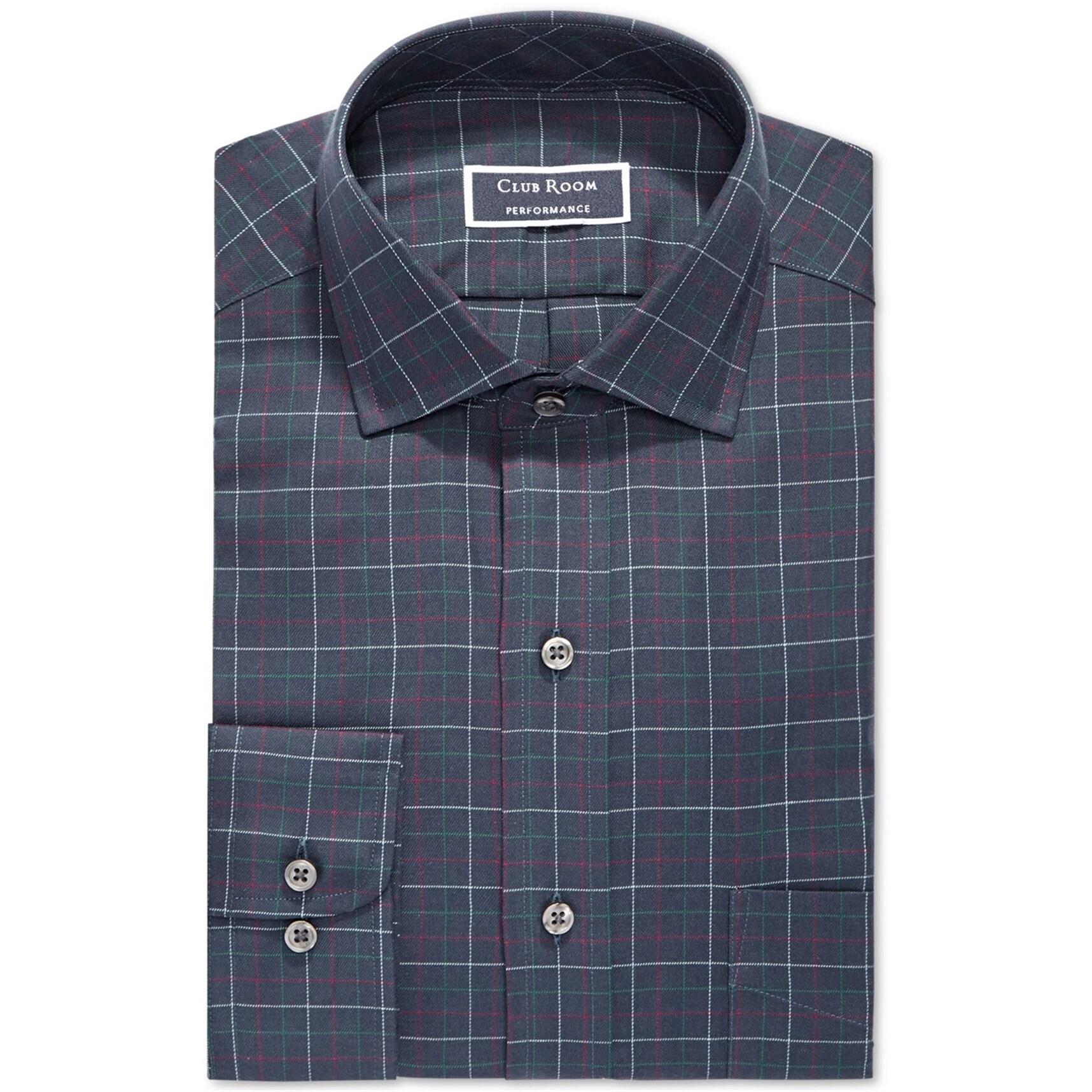club room performance dress shirt