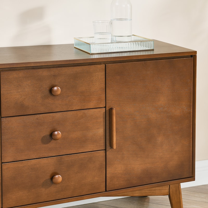 Walnut Hallway Cabinet Sideboard Cabinet Buffet Cabinet Credenza