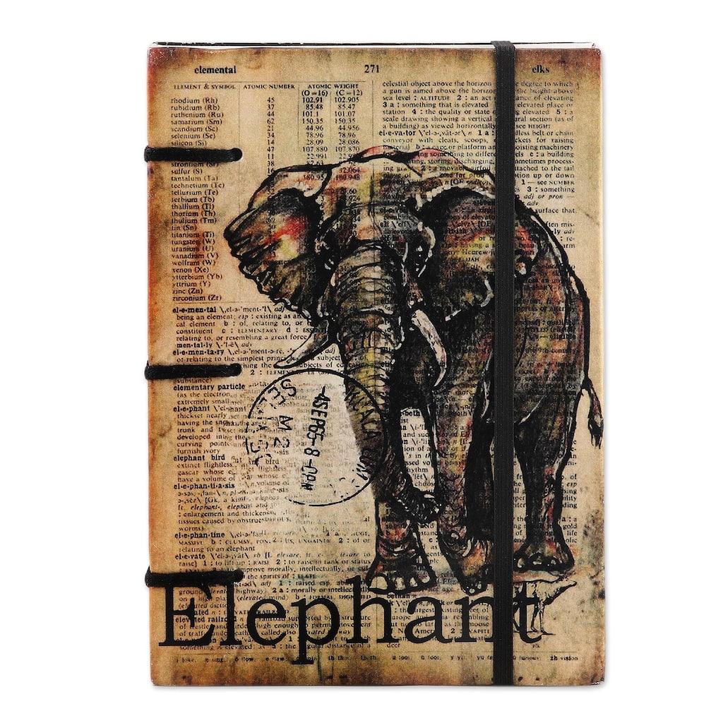 Novica Handmade Great Minds Handmade Paper Journal