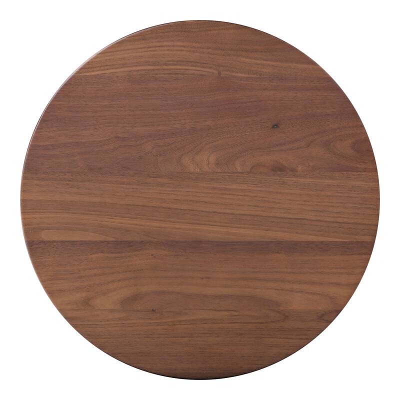 Aurelle Home Modern Geometric Round Accent Table