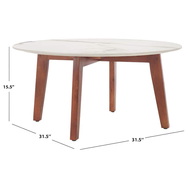 SAFAVIEH Home Ulmani Coffee Table - 32"W x 32"D x 32"H
