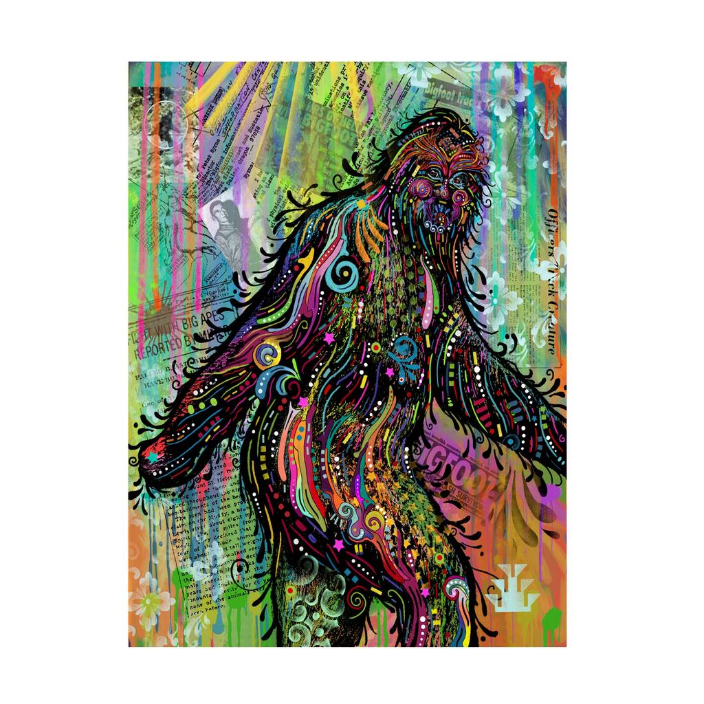 Dean Russo 'Bigfoot' Canvas Art