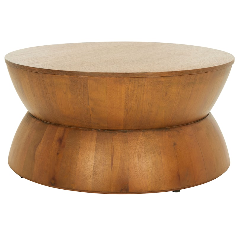 SAFAVIEH Alecto Modern Contemporary Round Coffee Table. - 30" W x 30" L x 14" H