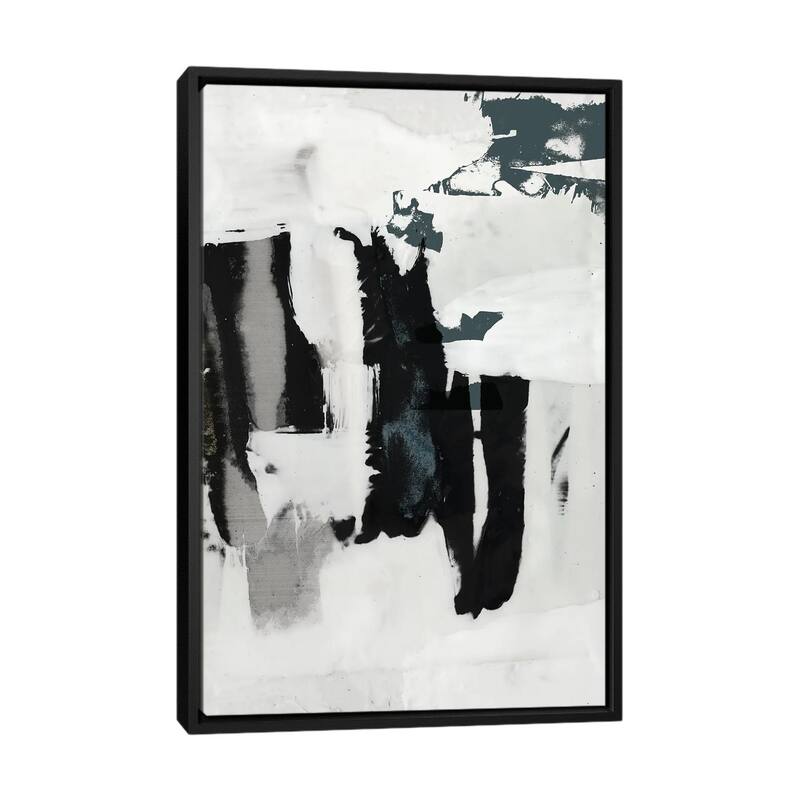 iCanvas "Broken Window II" by Jennifer Goldberger Framed Canvas Print - Black - 40x26