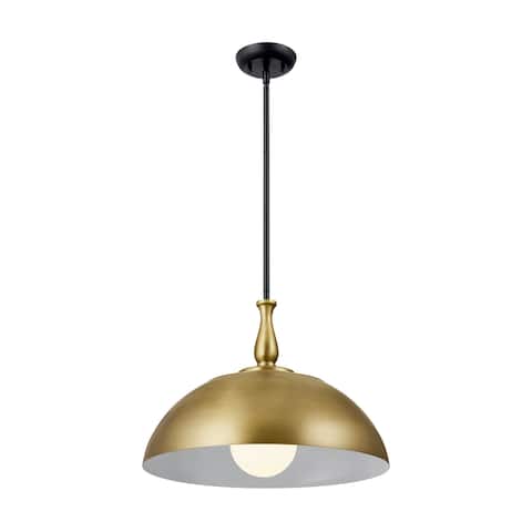 Kichler Lighting Fira 18 inch 1-Light Pendant Natural Brass