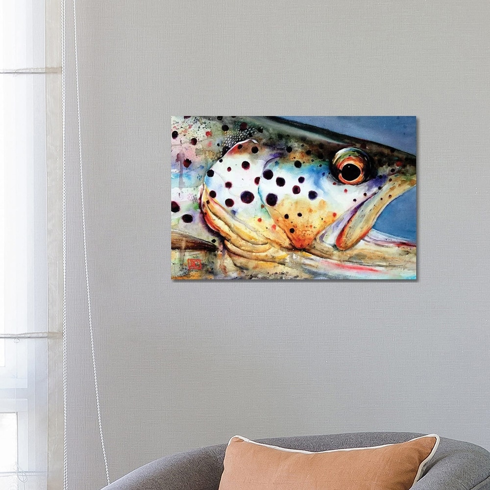 iCanvas "Brown's Eye View" by Dean Crouser Canvas Print