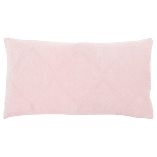 Songcong Solid Filled Throw Pillow Solid Mauve Throw Pillow (Polyester