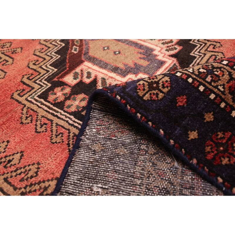 ECARPETGALLERY Hand-knotted Anatolian Vintage Dark Copper Wool Rug - 4'0 x 10'6