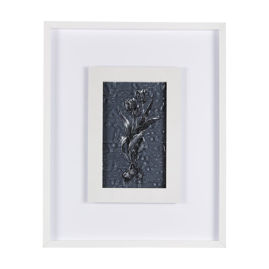 Botanical Sketches I (Blue) Framed Art Print
