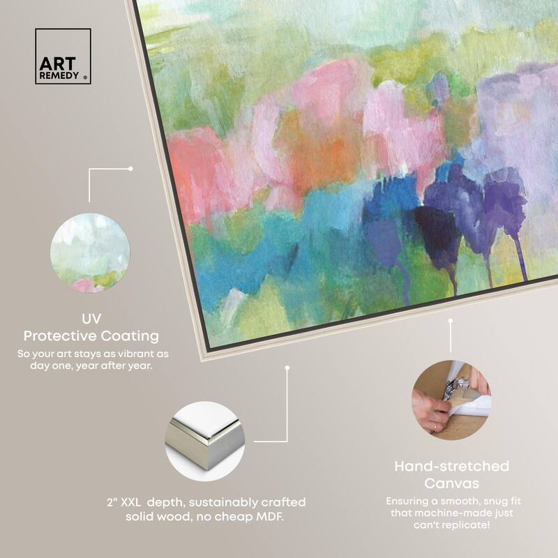 Harmonic Greens Canvas Set of 2 by Art Remedy