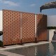 preview thumbnail 141 of 166, Outdoor Privacy Screen with Stand for Patio Garden Metal Fence