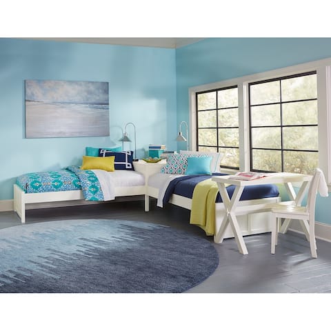 Hillsdale Kids and Teen Pulse Wood Twin L-Shaped Bed