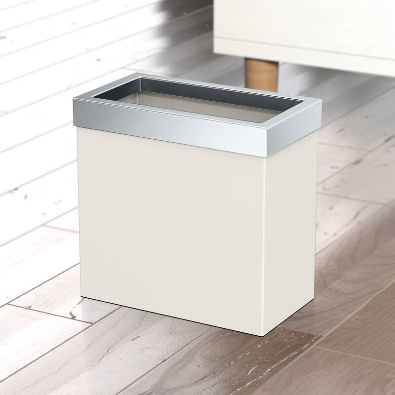 Gatco 11-1/4" Stainless Steel Rectangular Waste Basket