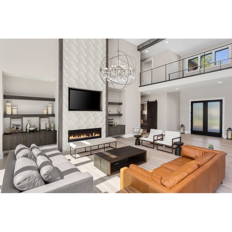 Somette Durham Collection Polished Nickel Gyro Pendant Lamp