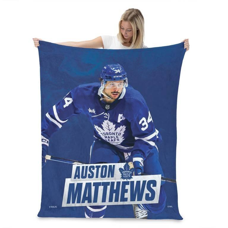 NHL Player Silk Touch Throw Blanket