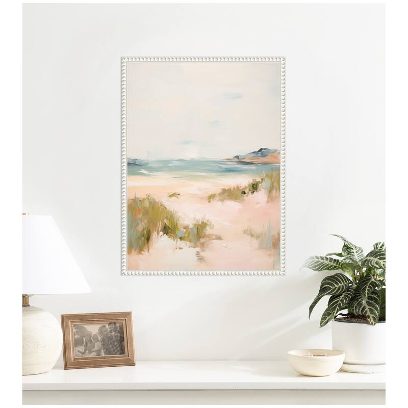 Kate and Laurel Tranquil Landscape V expansion by Amy Lighthall Framed Canvas Wall Art Print