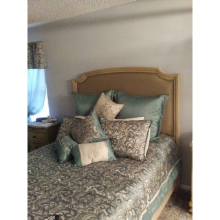 Shop Madison Park Essentials Cadence Teal Jacquard Paisley