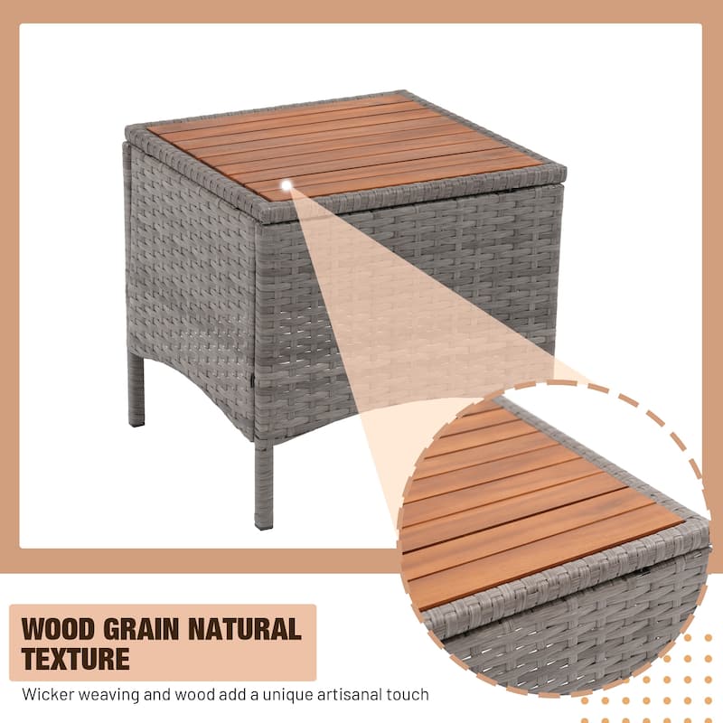 Outdoor 6-piece Sofa Set With Swivel Chair Patio Furniture