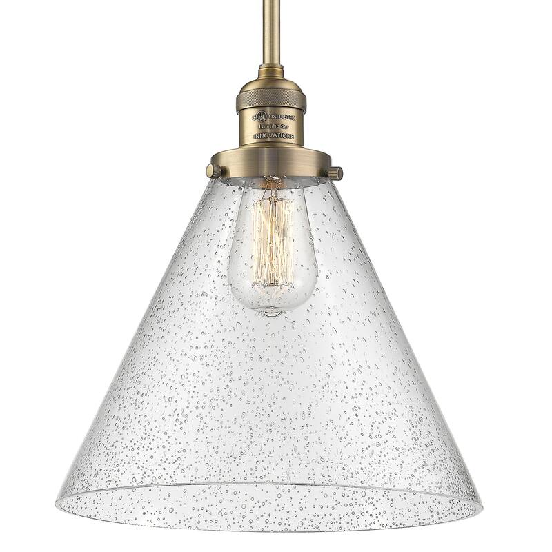 Innovations Lighting Large Cone Single Light 8" Wide Mini Pendant with
