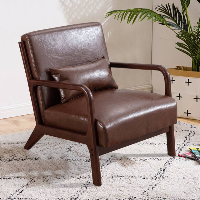 Aston Modern Solid wood Accent Chair