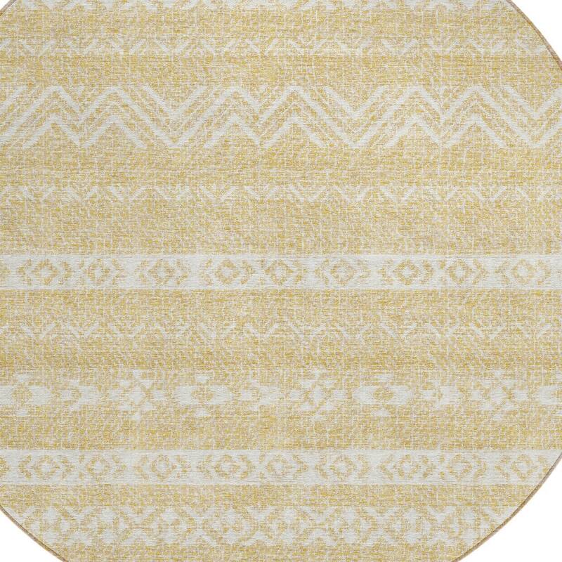 HomeRoots Southwestern Transitional Rectangle Outdoor Rug