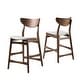 preview thumbnail 35 of 40, Carson Carrington Lund Wood 24-inch Counter Stool (Set of 2) by Christopher Knight Home