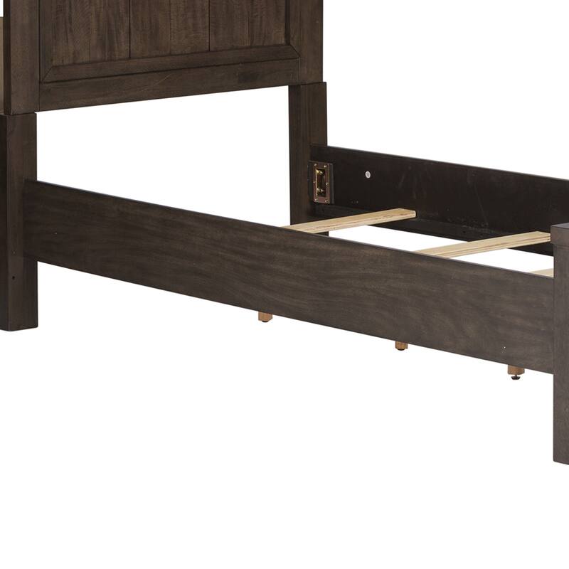 Liberty Furniture Thornwood Hills Youth Panel Bedroom Set with Bed, Dresser, Mirror - Full or Twin