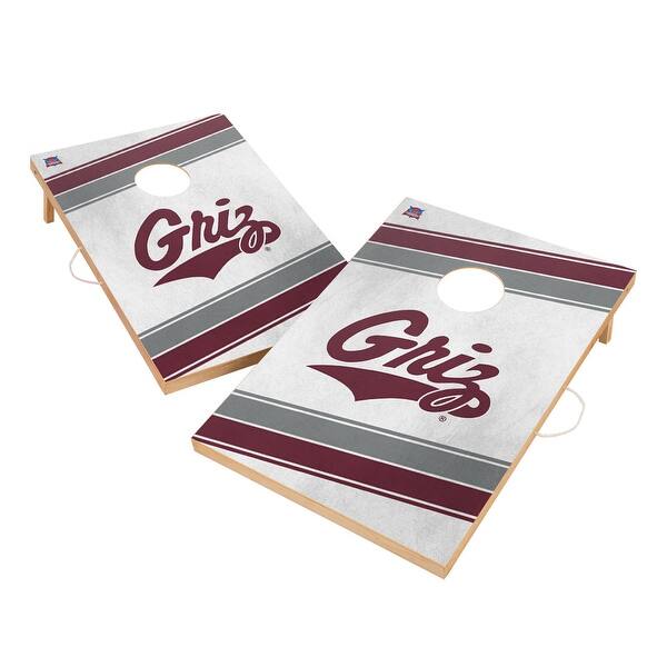 slide 2 of 5, Montana Grizzlies Regulation 2x4 Cornhole Set