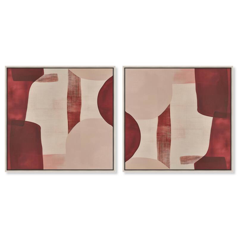 Glacial Tapestry Canvas by Art Remedy - 16" x 16" - Silver