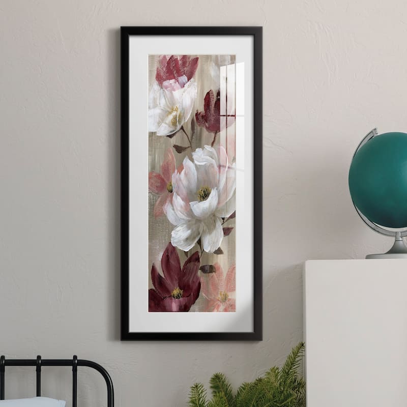 Fields of Burgundy Blush II-Premium Gallery Framed Print