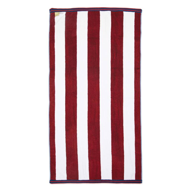 Aston & Arden Striped Reversible Oversized Beach Towel - 35x70