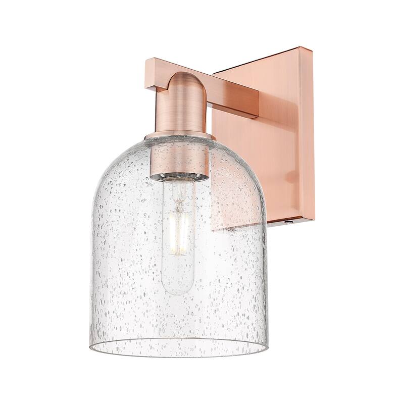 Innovations Lighting 716-1W-12-6 Bella Sconce Bella 12" Tall Wall - Antique Copper / Seedy
