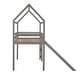 preview thumbnail 38 of 44, Twin Size House Loft Bed with Slide, Health and Comfort, White