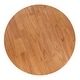preview thumbnail 3 of 17, NPD Furniture Zeke Rattan Round Coffee or Side Table with Solid Wood Top