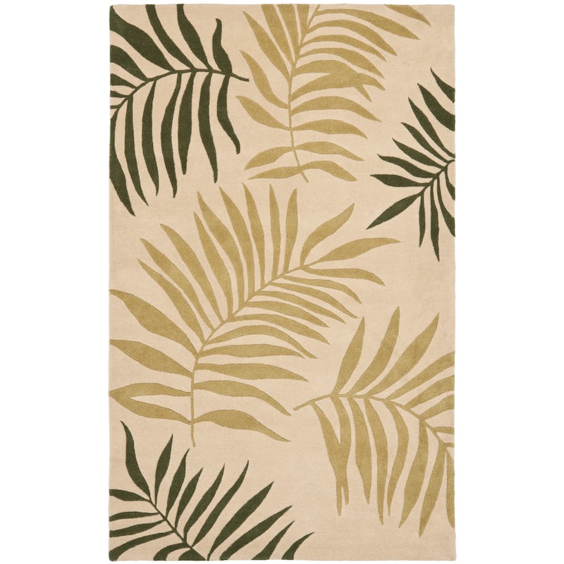 SAFAVIEH Handmade Soho Carley Ferns N.Z. Wool Rug