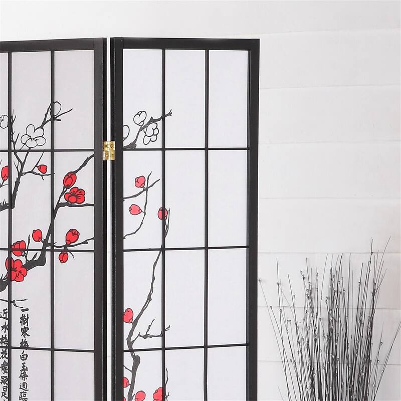 4-Panel Screen Room Divider
