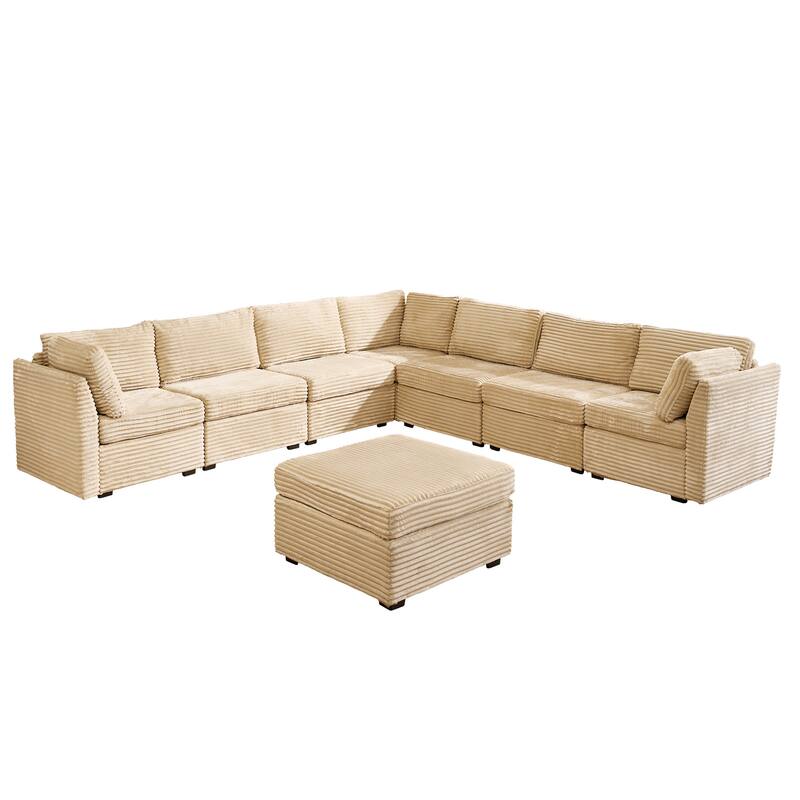 OVIOS Modern Minimalist L-Shaped Sofa​