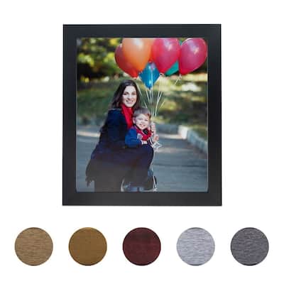 ArtToFrames Maddo Modern 30x40 Inch Picture Frame, 1.25 Inch MDF Poster Frame Available in Multiple Colors (FRBW72079-30x40)