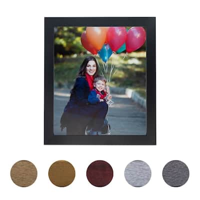 ArtToFrames Maddo Modern 8x12 Inch Picture Frame, 1.25 Inch MDF Poster Frame Available in Multiple Colors (FRBW72079-8x12)
