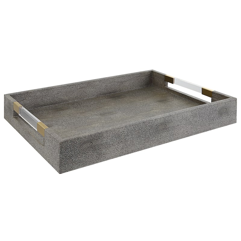 Uttermost Wessex Gray Tray