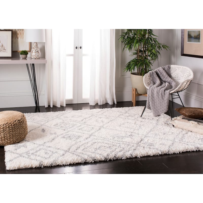 SAFAVIEH Fontana Shag Mildred Moroccan 2-inch Thick Rug