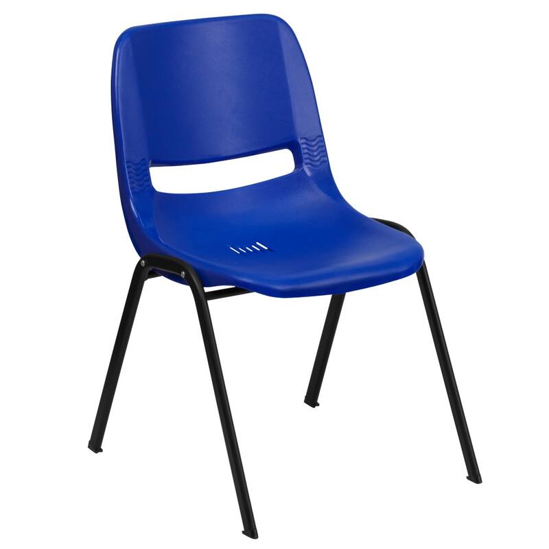 440 lb. Capacity Kid's Ergonomic Shell Stack Chair