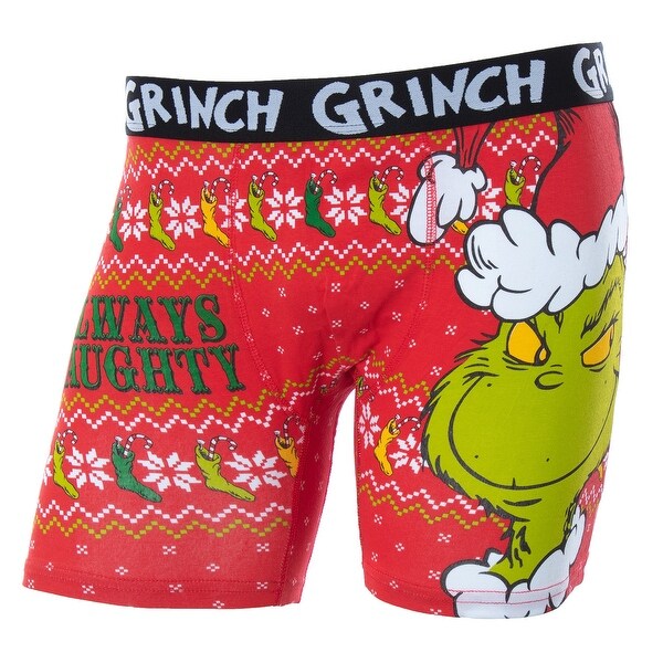 the grinch boxer shorts