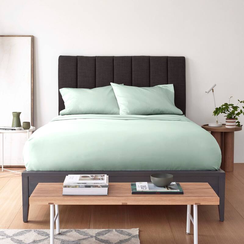 Clean Design Home x Martex 400 Thread Count Blue Sheet Set