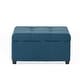 preview thumbnail 19 of 41, Carlsbad Tufted Square Storage Ottoman by Christopher Knight Home