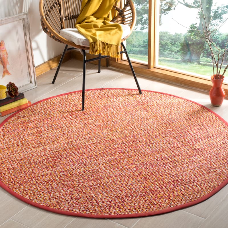 SAFAVIEH, Handmade Flatweave Montauk Gyrithe Casual Cotton Rug