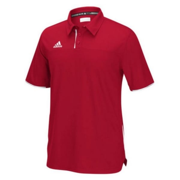 Adidas Mens Adult Utility Polo Shirt Golf Sport Top Climacool Color Choice  1849A - Overstock - 23042878