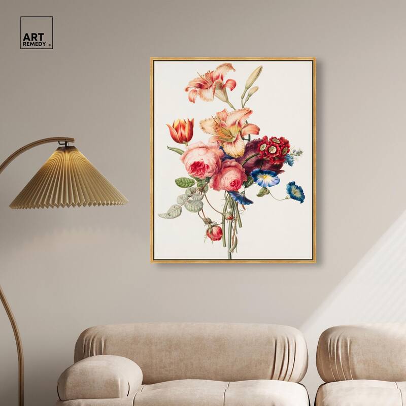 Bouquet 1820 Canvas by Art Remedy