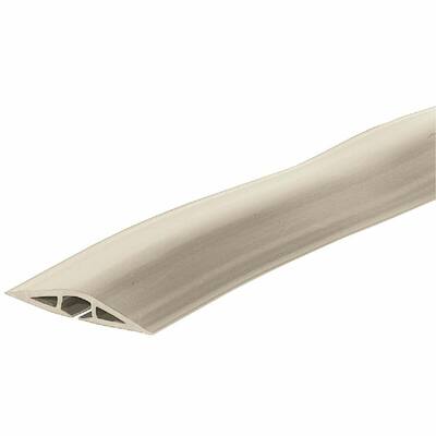 Wiremold Corduct Ivory 5 Ft. x 5/16 In. Wire Protector - 1 Each